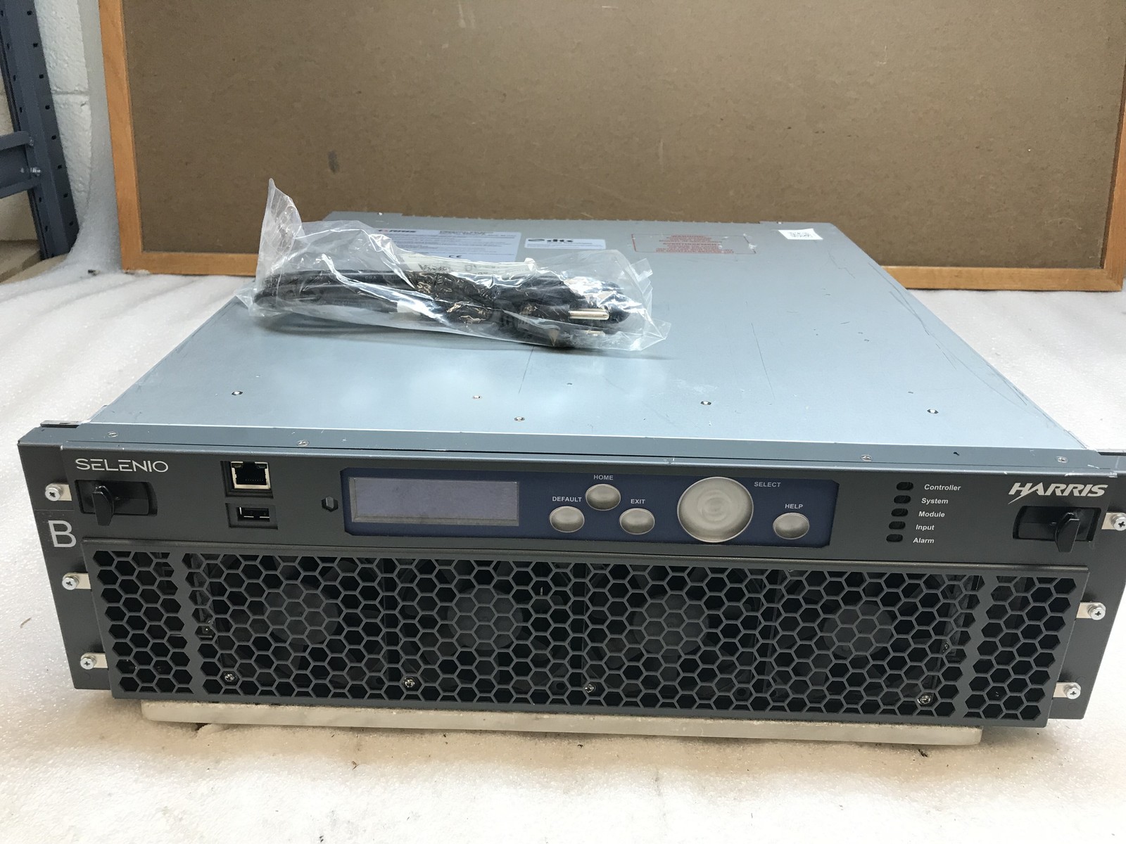 Harris Selenio SEL-FR3 Media Convergence Platform 3RU Frame - See Photos