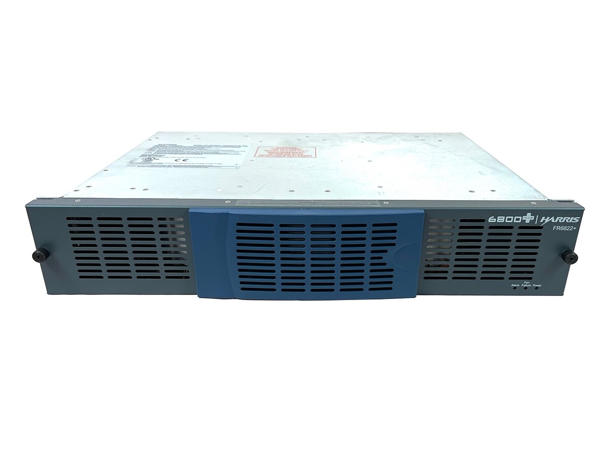 Harris Leitch 6800+ FR6822+ 2RU 20-Slot Modular Frame - No Cards Included