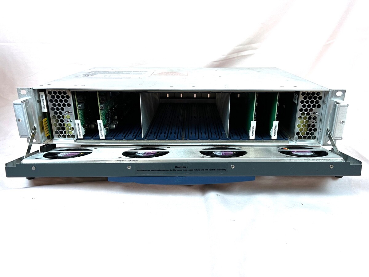 Harris Leitch 6800+ FR6822+ 2RU 20-Slot Modular Frame - No Cards Included — photo 2