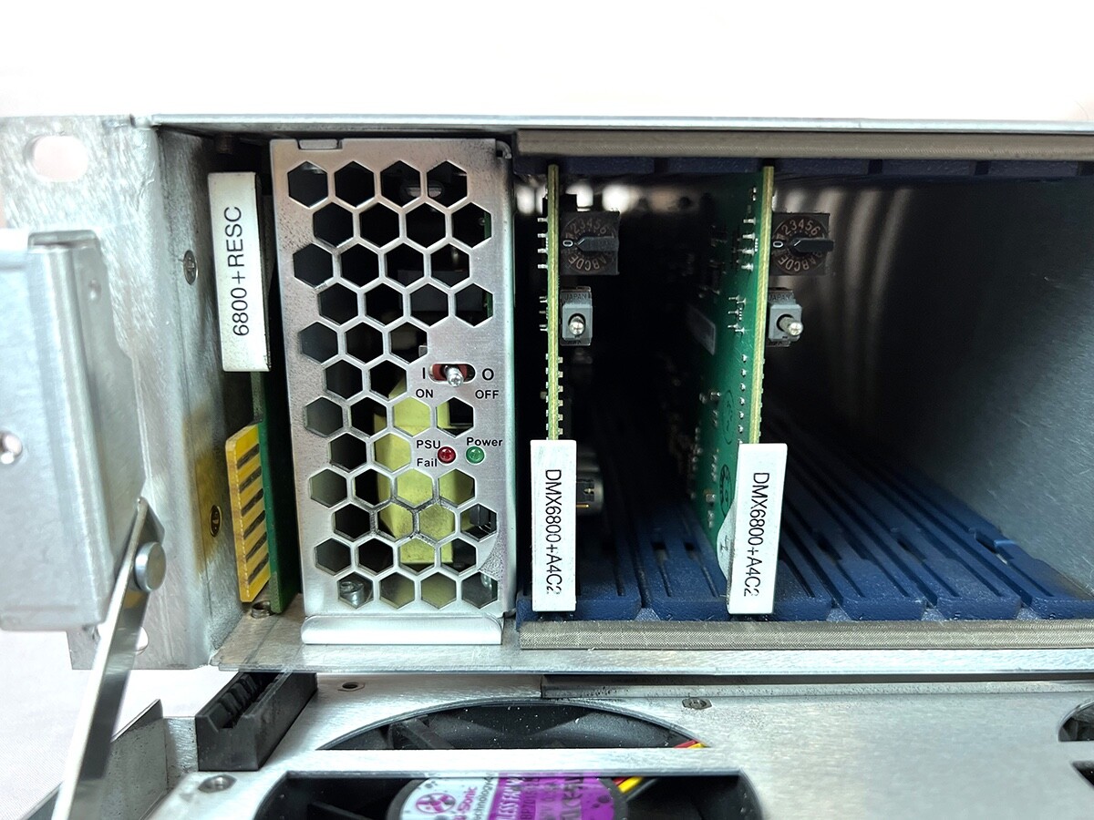 Harris Leitch 6800+ FR6822+ 2RU 20-Slot Modular Frame - No Cards Included — photo 3
