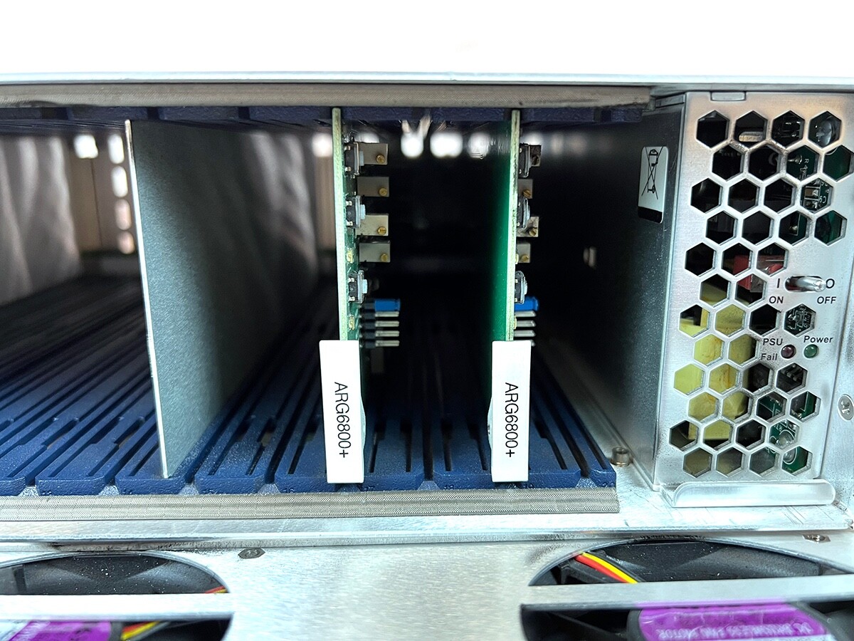 Harris Leitch 6800+ FR6822+ 2RU 20-Slot Modular Frame - No Cards Included — photo 4