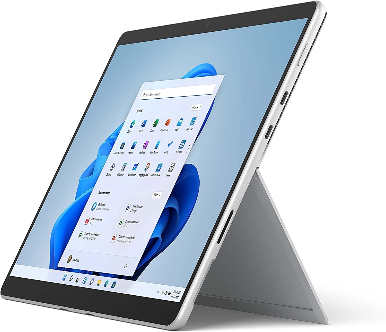 Microsoft Surface Pro 8 256GB 16GB Inter Evo i7-1185G7 Touchscreen Platinum