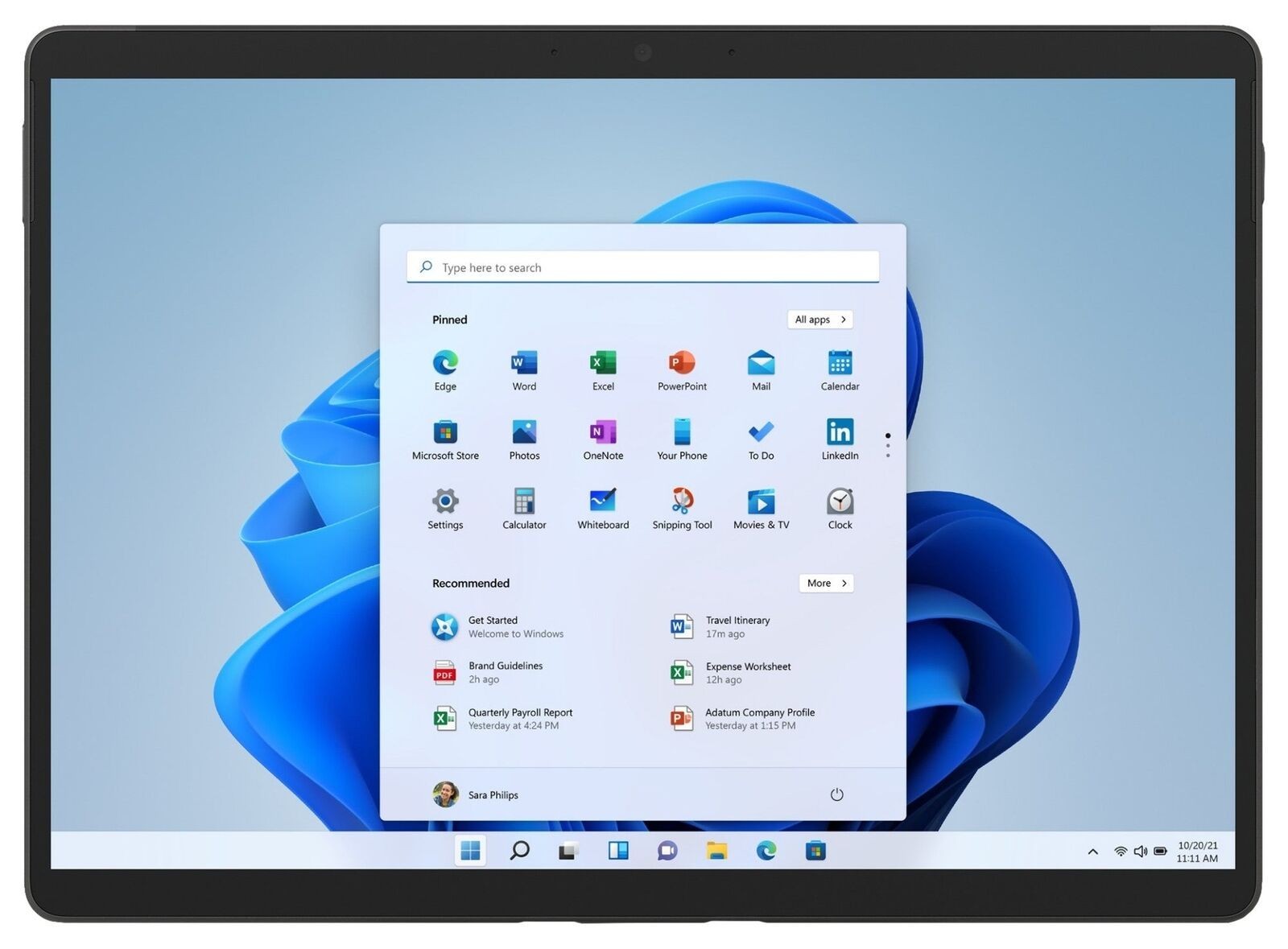Microsoft Surface Pro 8 256GB 16GB Inter Evo i7-1185G7 Touchscreen Platinum — photo 2