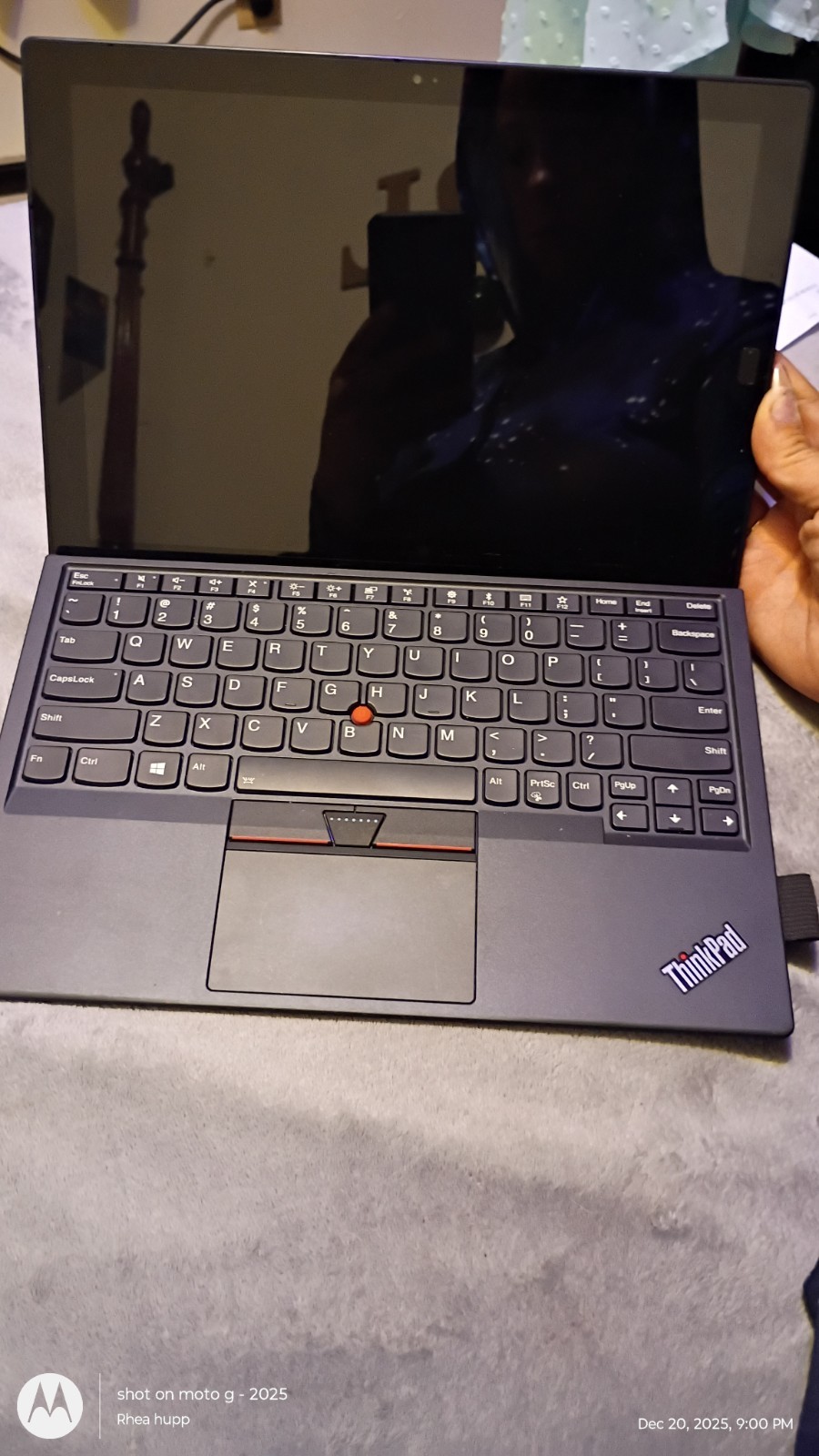 Lenovo ThinkPad X1 Tablet Gen 2 Black Convertible Touchscreen Tablet Keyboard
