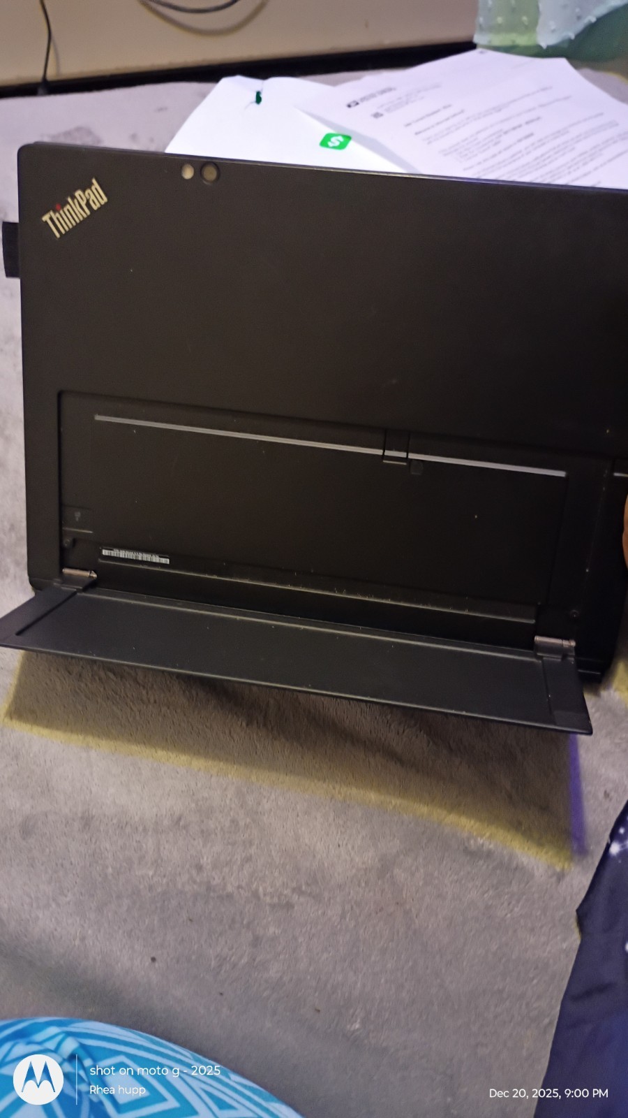 Lenovo ThinkPad X1 Tablet Gen 2 Black Convertible Touchscreen Tablet Keyboard — photo 2
