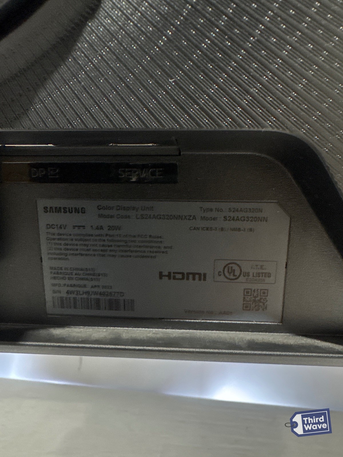 Samsung Odyssey G32A 24in Gaming Monitor 165Hz 1ms FHD LS24AG320NNXZA — photo 5