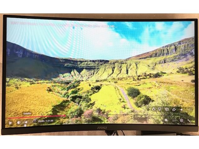 MSI G2422C 24" 1920x1080 FreeSync 180Hz Curved Gaming Monitor — photo 2