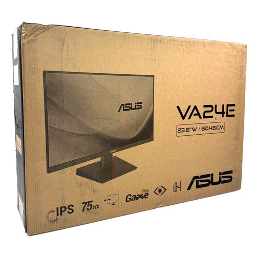 ASUS VA24EHE 23.8" Widescreen Full HD 1920x1080 IPS LED Monitor 75Hz HDMI DVI