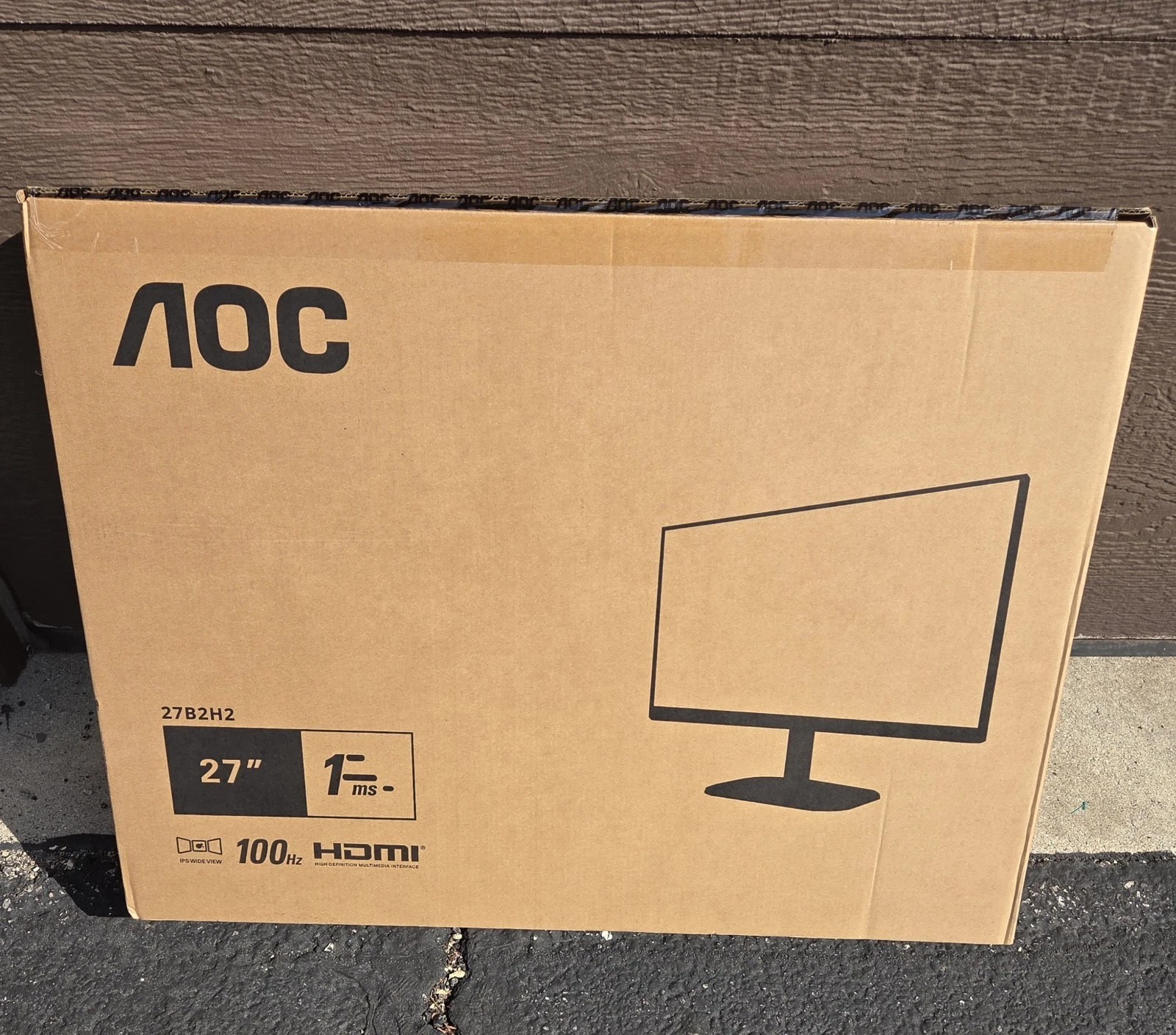 AOC C27G4ZH 27" Full HD 1080p 280Hz 0.3ms Curved VA HDR Gaming Monitor
