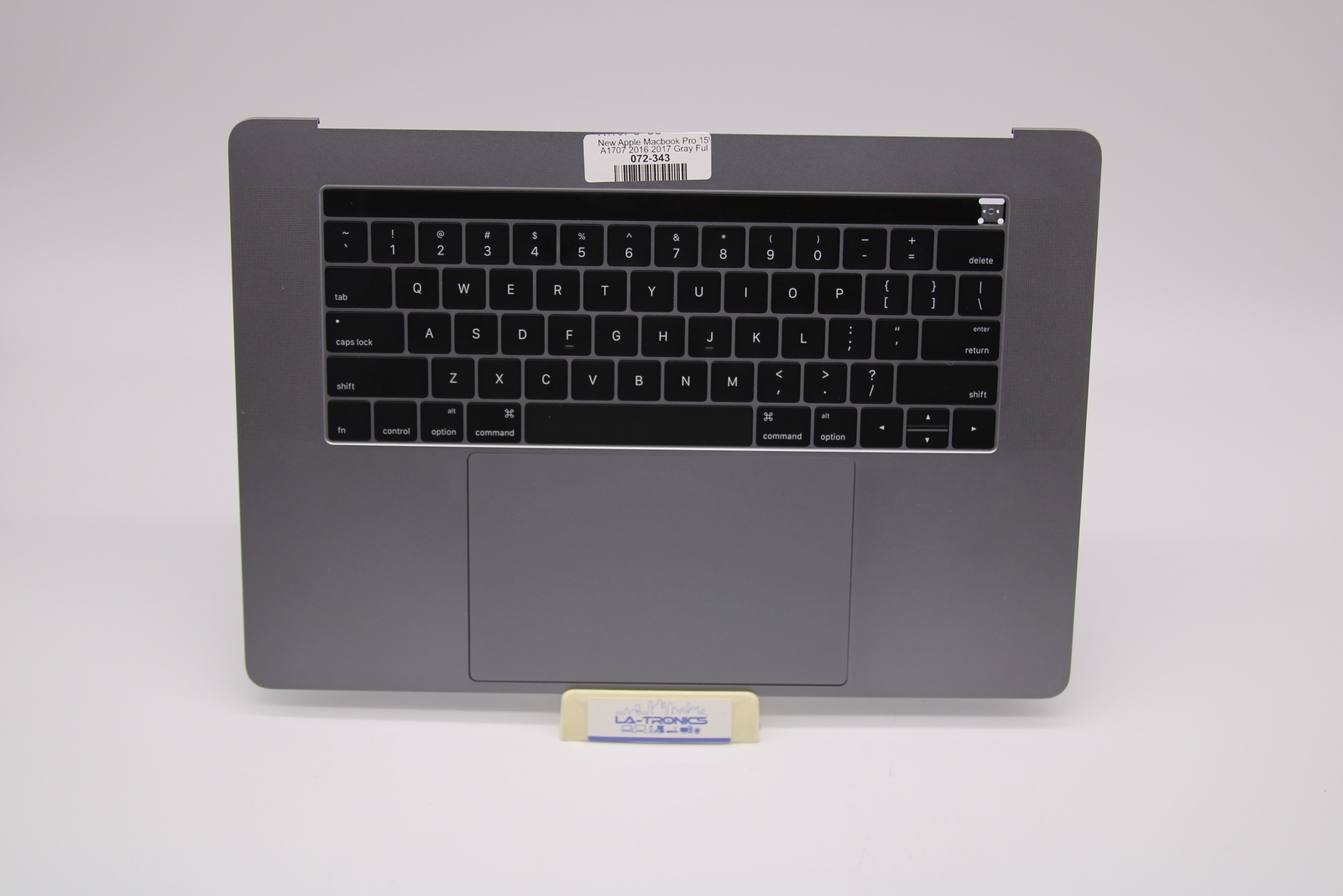 Apple Macbook Pro A1707 2016-2017 15" Gray Touch Bar Top Case Assembly READ