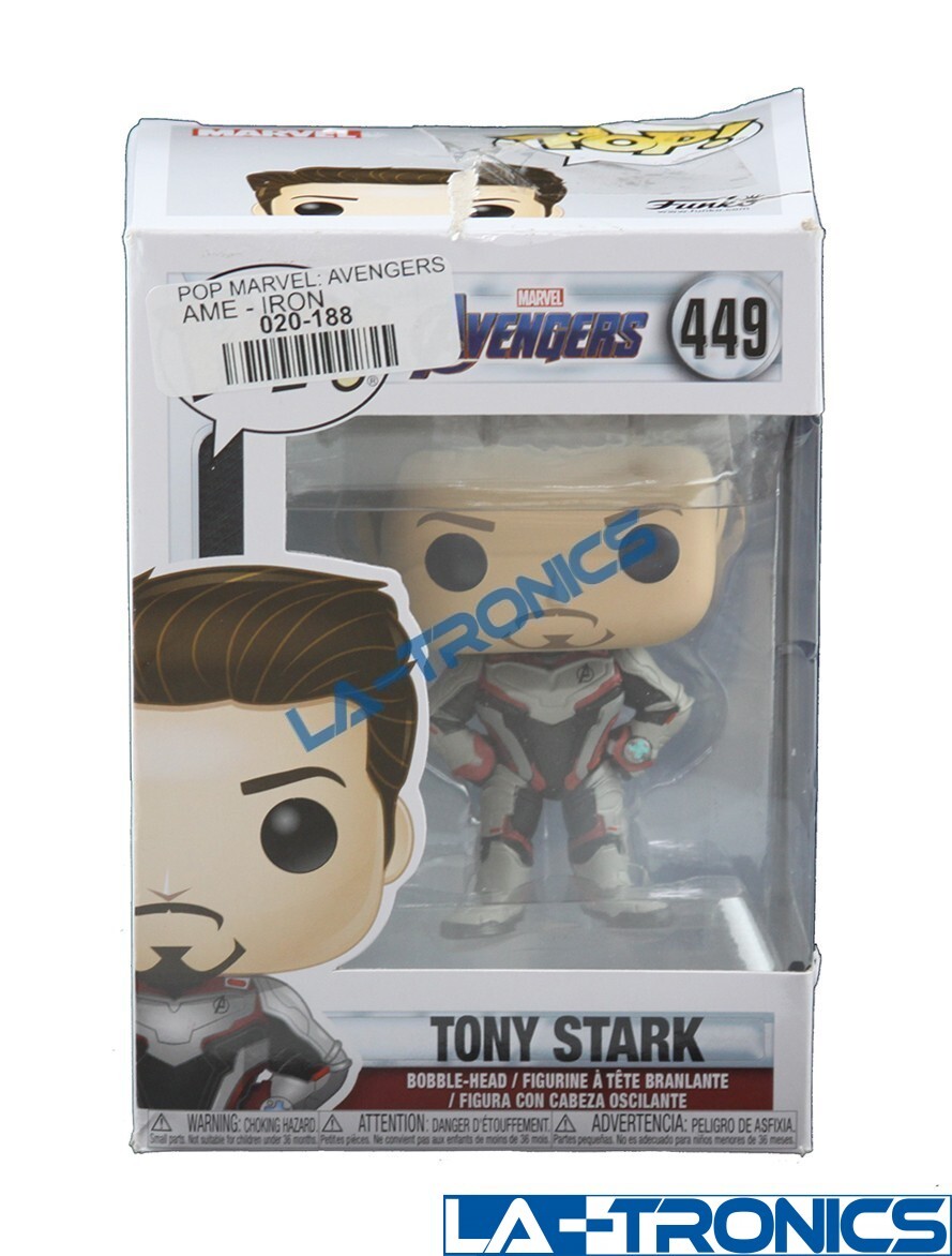 New Marvel Comics AVENGERS Tony Stark Funko POP Vinyl Figure 449
