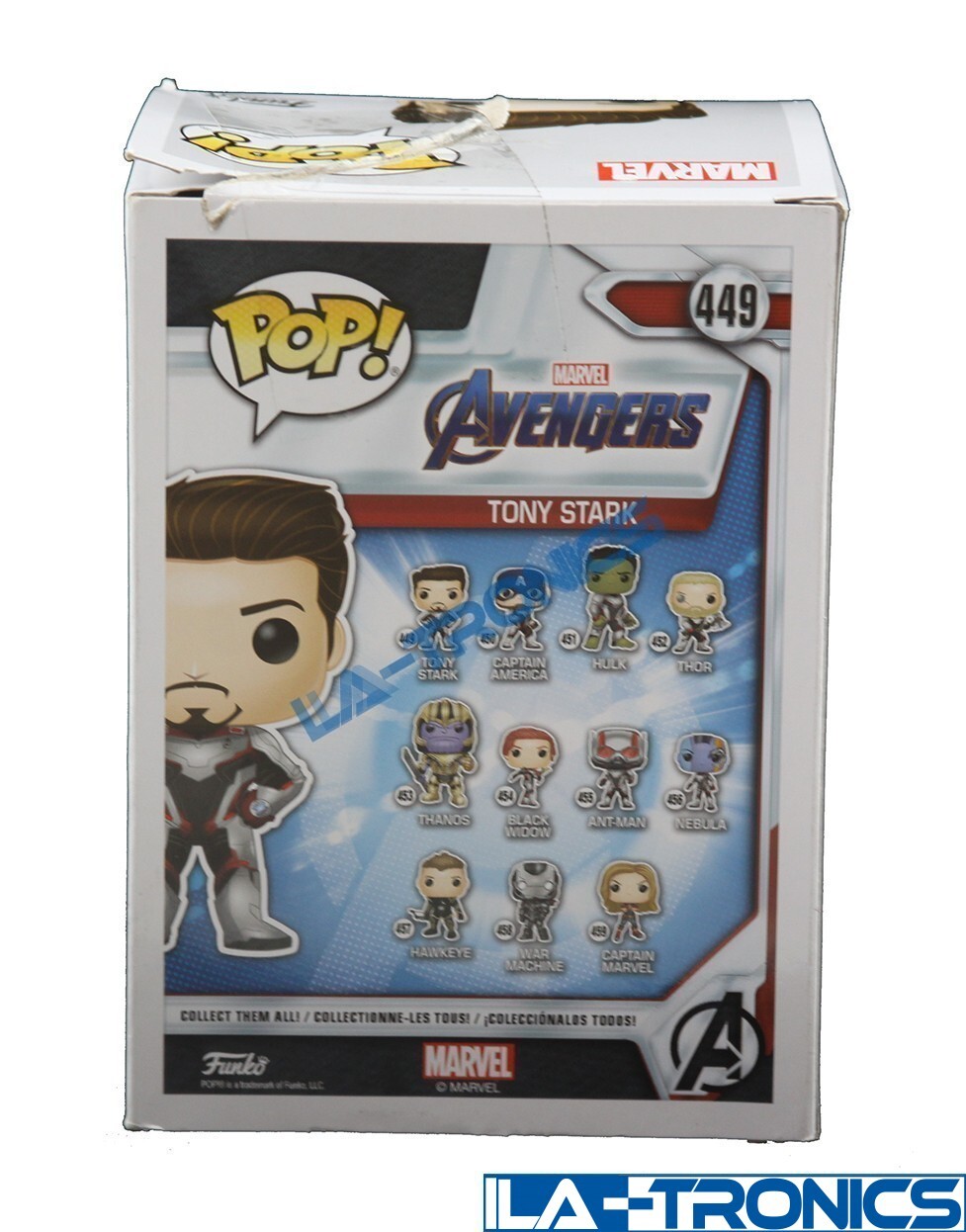 New Marvel Comics AVENGERS Tony Stark Funko POP Vinyl Figure 449 — photo 3