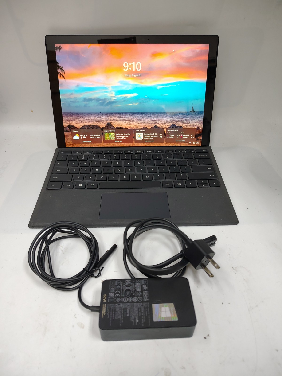 Microsoft Surface Pro 7 i7 16gb RAM 512 SSD 1065G7 1.3GHz 1.5 GHz With KB