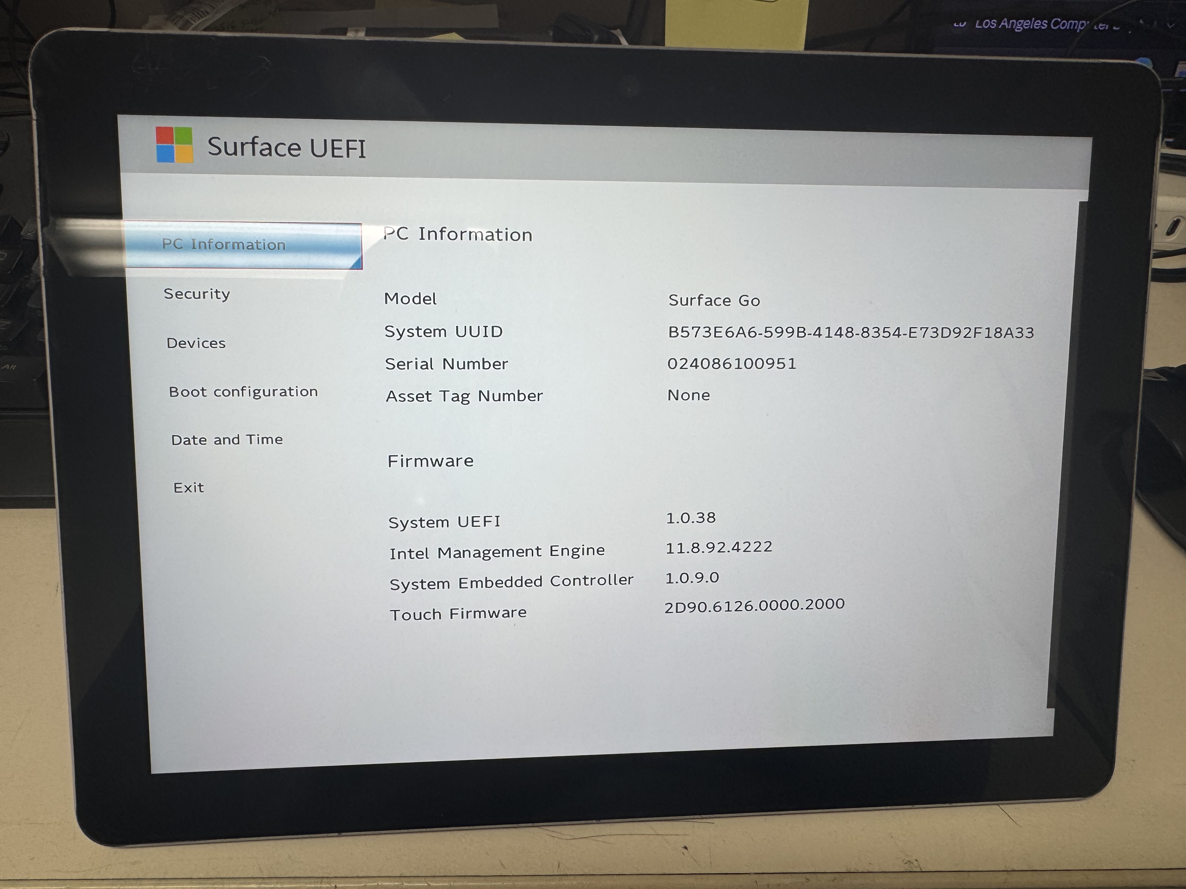 Microsoft Surface Go 1824 10" Pentium 4415Y 1.6GHz 4GB RAM 64GB EMMC Win10 — photo 3