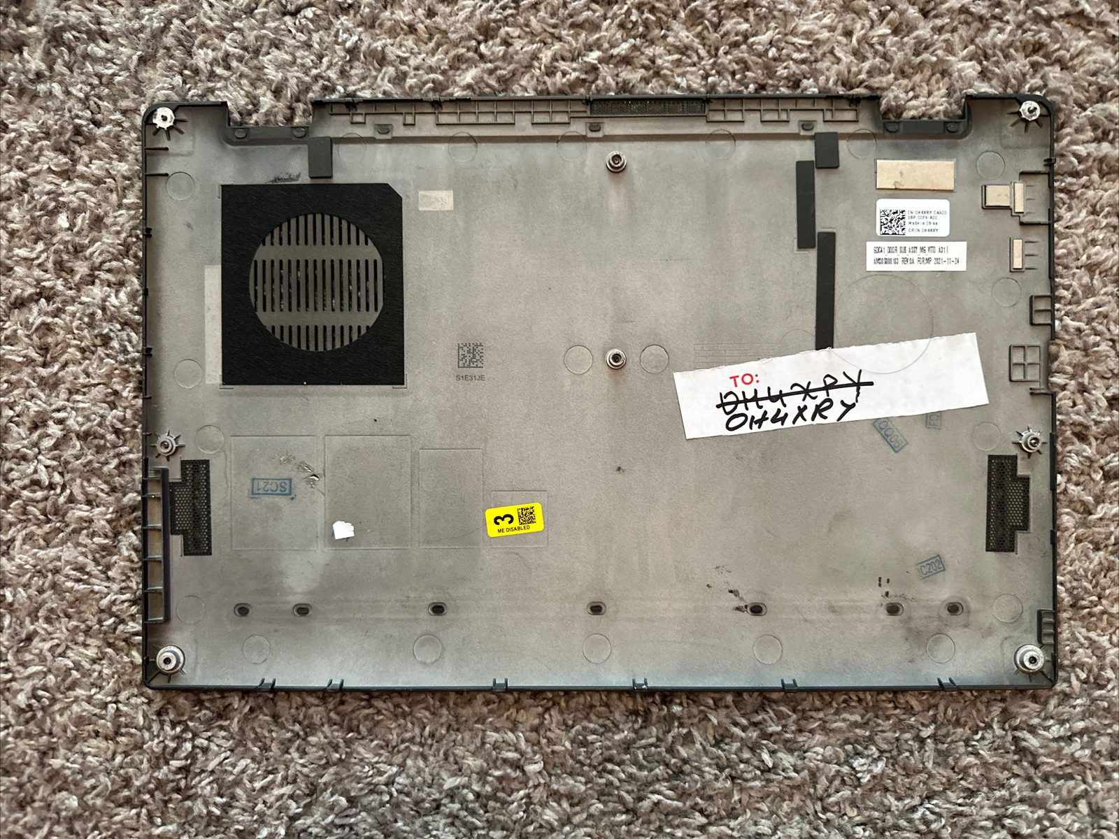 Dell Latitude 7420 Laptop Bottom Base Cover 0h4xry 0k15vd B13 — photo 2