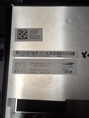 Dell Latitude 5285 5290 2-in-1 12.3 FHD LCD Screen 0VKJCN Touch Not Working — photo 3