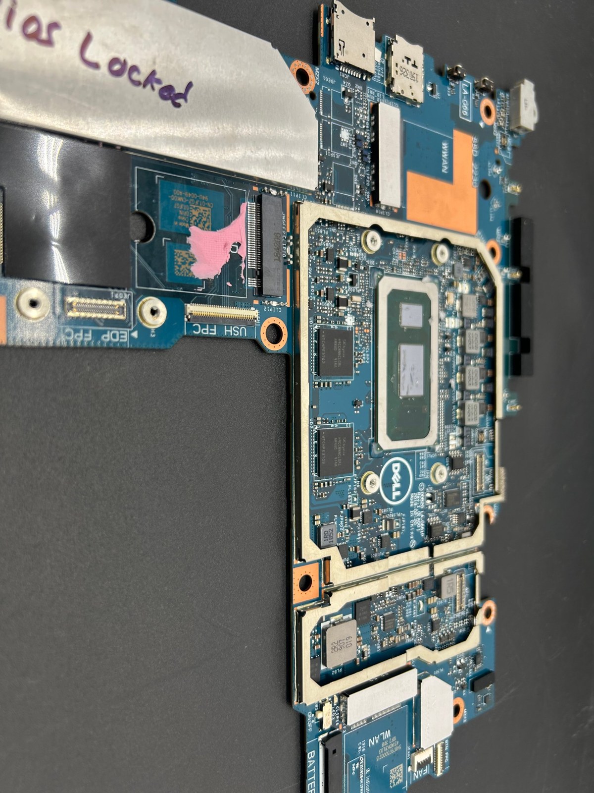 Dell Latitude 7200 2-in-1 i5-8365U 16GB Motherboard 0TJFG7 BIOS Locked READ — photo 2