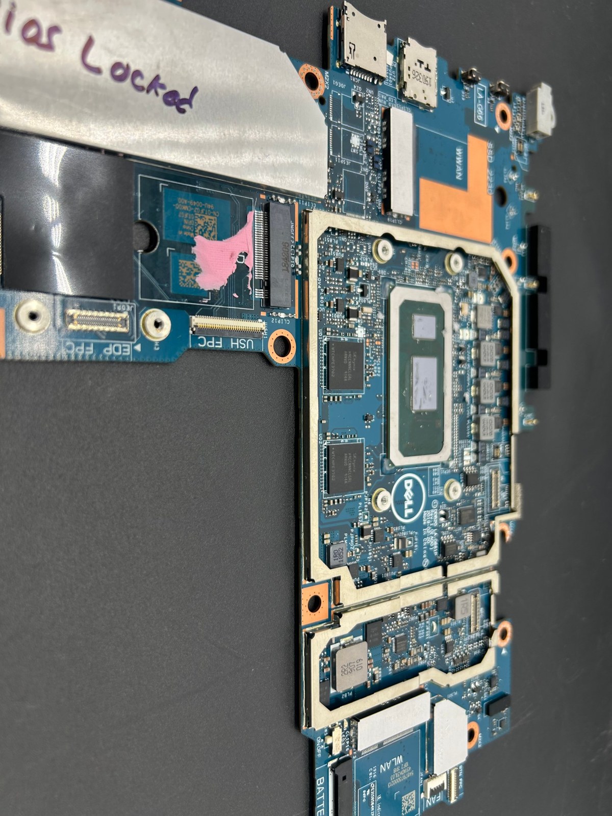 Dell Latitude 7200 2-in-1 i5-8365U 16GB Motherboard 0TJFG7 BIOS Locked READ — photo 3