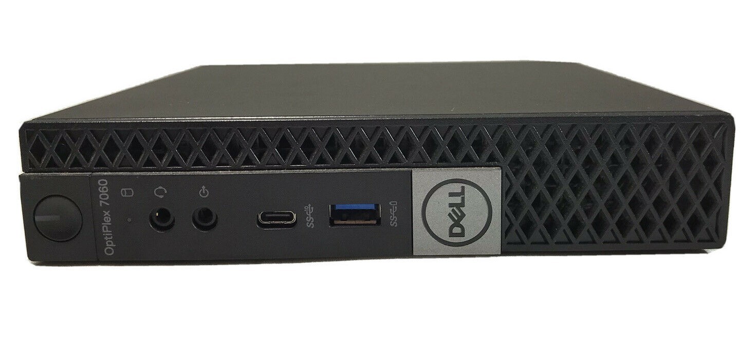 Dell OptiPlex 7060 Micro i7-8700T 2.4GHz 8GB 256GB NVMe Desktop PC