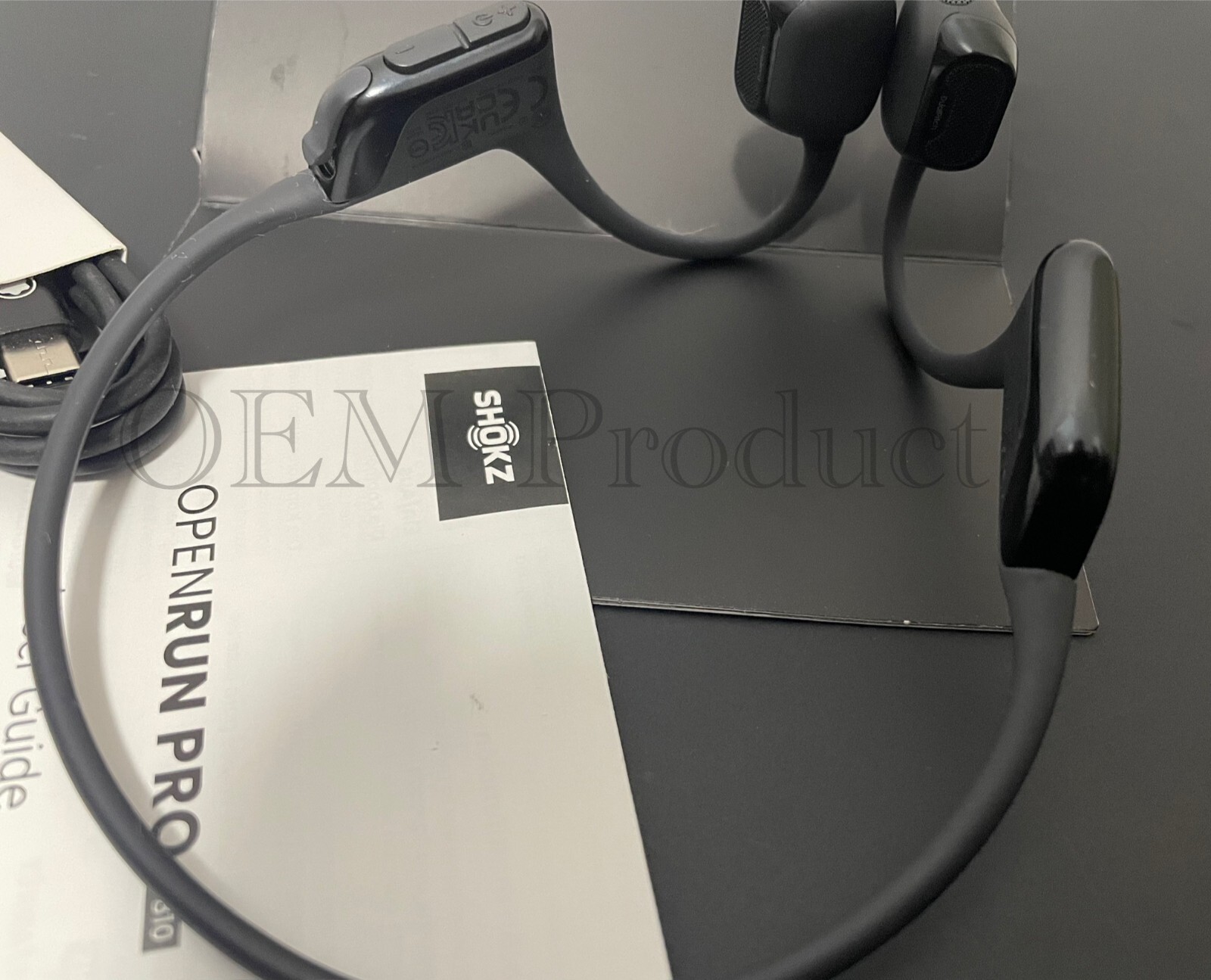 Shokz OpenRun Pro 2 Bone Conduction Open-Ear Sport Headphones Black S820 — photo 4