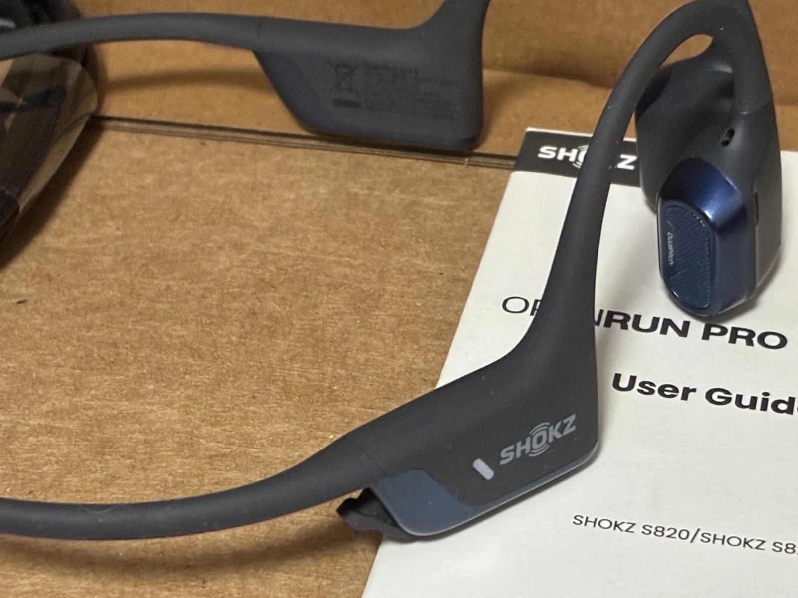 Shokz OpenRun Pro 2 Bone Conduction Open-Ear Sport Headphones Blue S820 — photo 3