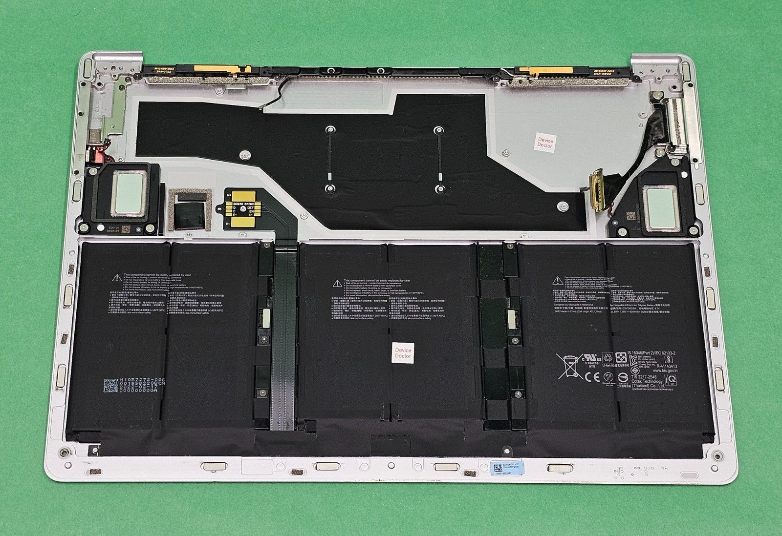 Microsoft Surface Laptop 4 15in 1979 Bottom Case Cover With Battery Genuine — photo 2