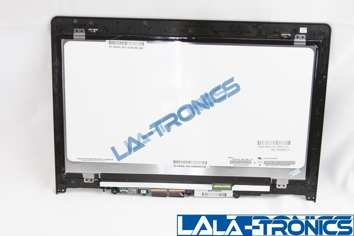 New Lenovo 14" Flex 3 14 Yoga 500 Touch Screen Assembly W/Frame 5D10K42173