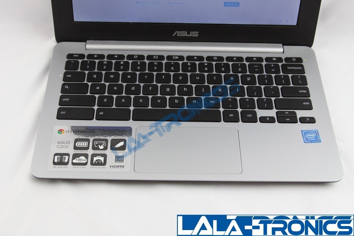 ASUS Chromebook Laptop C200MA-DS02 11.6" Celeron N2830 2.16GHz 2GB 16GB SSD — photo 2