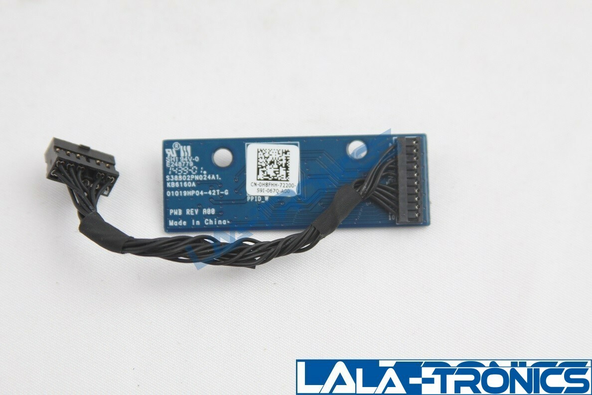 Dell Alienware CHB02 Steam Machine Series Power Button Board H8FHH 0H8FHH