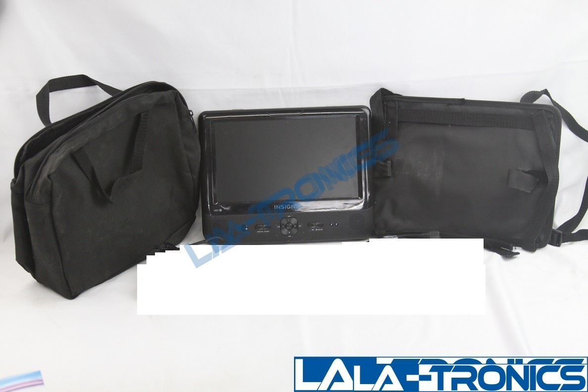 Insignia 9" Portable DVD Players With NO ACCESSORIES