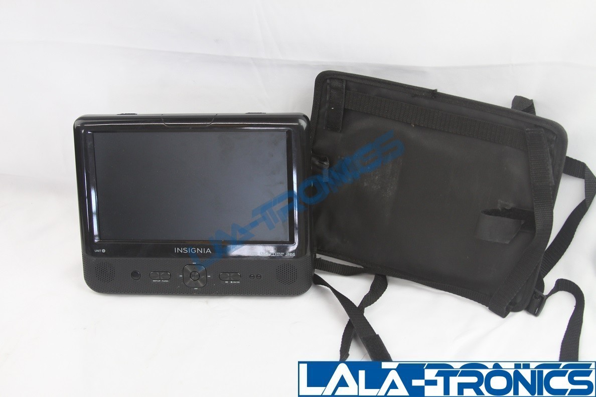 Insignia 9" Portable DVD Players With NO ACCESSORIES — photo 2
