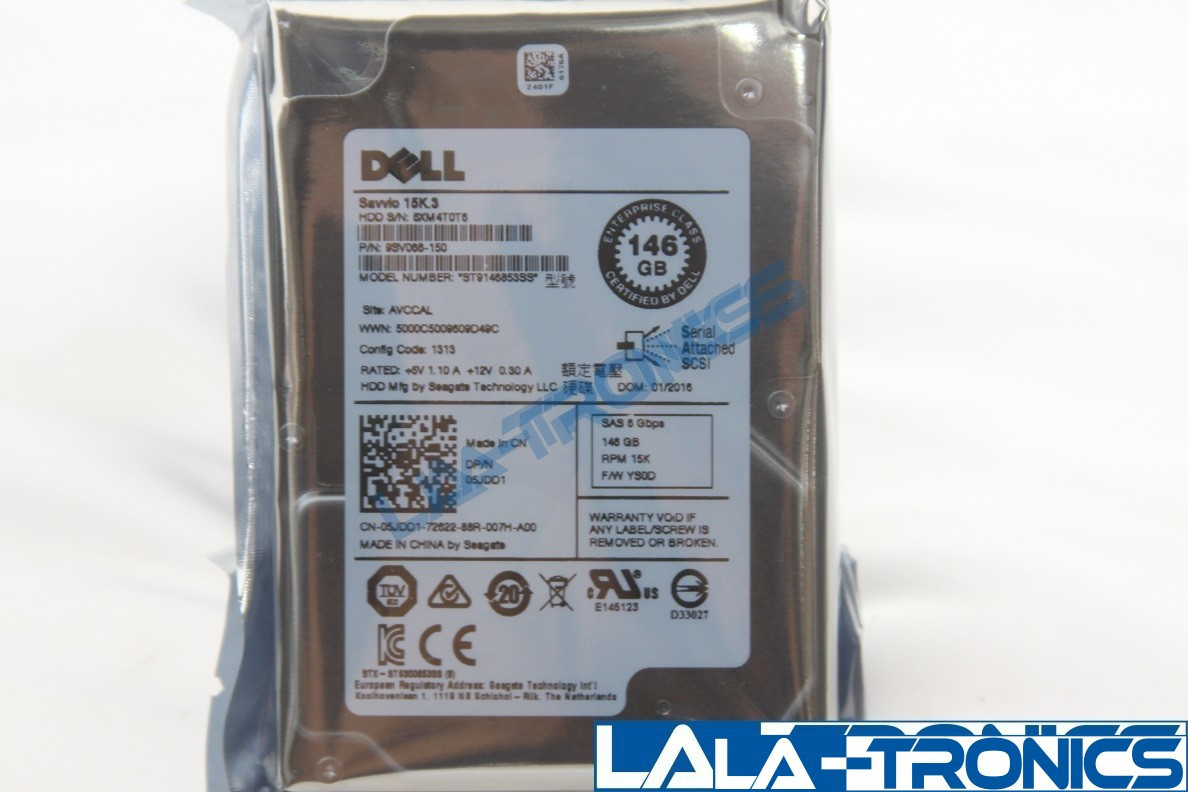 NEW DELL SEAGATE ST9146853SS 2.5" 146GB 15K SAS 6GB/S HDD HARD DISK 5JDD1 — photo 2