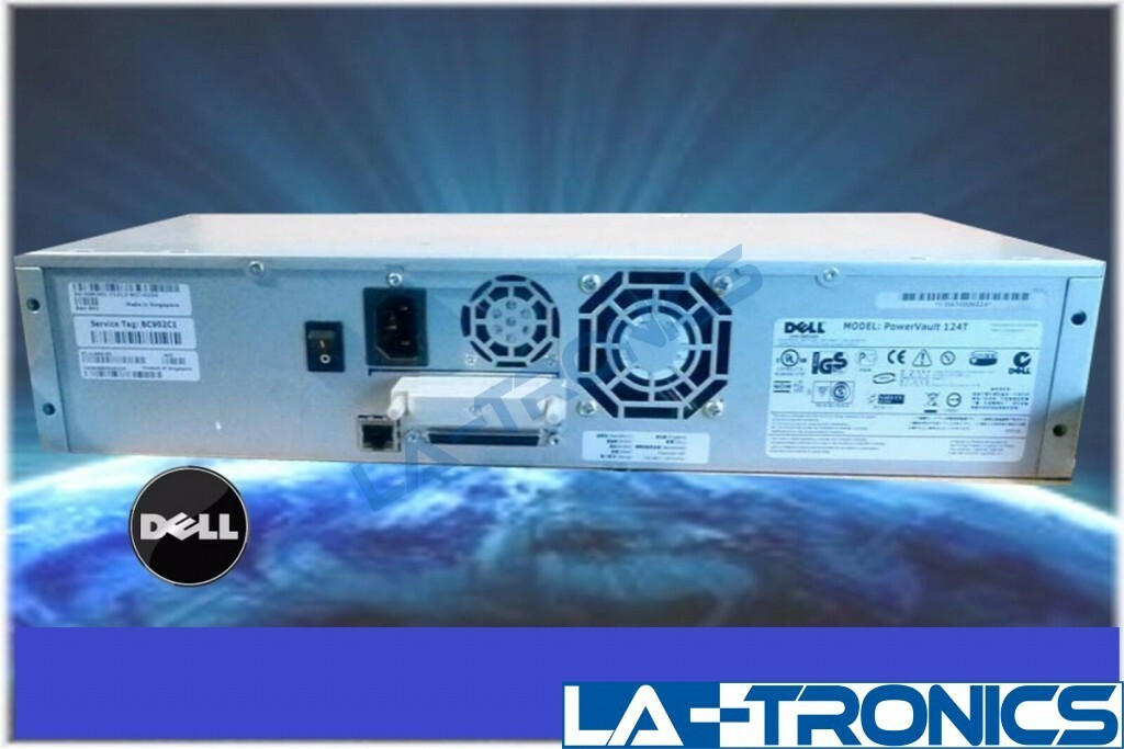 DELL PowerVault 124T Autoloader 8/16 Slot ED-LLAAA-EG LTO-3 LVD Ultrium UH301 — photo 2