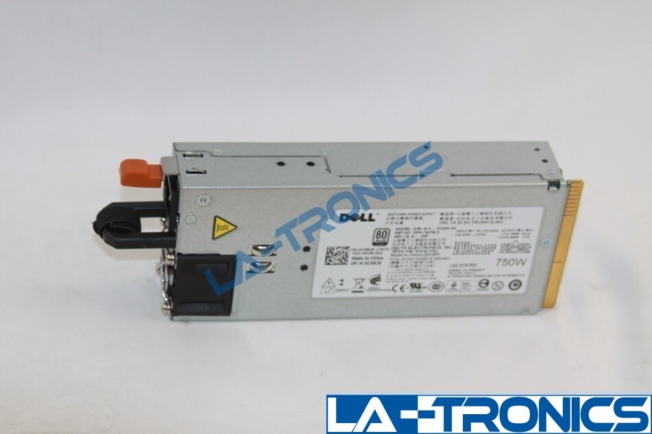 Dell CNRJ9 PowerEdge 750W Power Supply D750P-S0 80 Plus Gold R510 T710 R810 R815 — photo 2