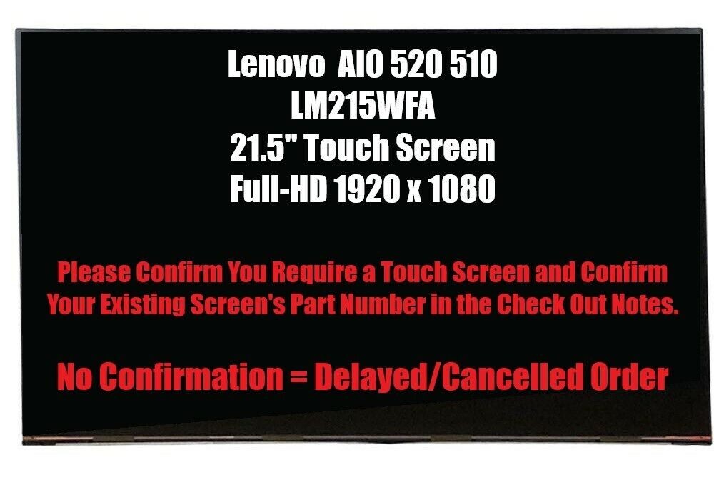 HP L72615-001 LM215WFA SS E2 21.5"  PRO ONE 600 G5 Touch SCREEN