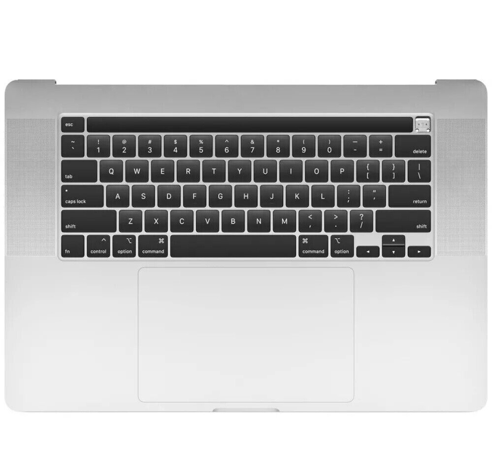 New Macbook Pro A2141 2019 16" Silver Palm Rest Top Case Assembly With Trackpad