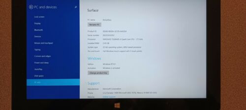 Microsoft Surface 2 1572 Nvidia Tegra 4 Quad Core 1.71GHz 2GB 32GB SSD Grade B — photo 2