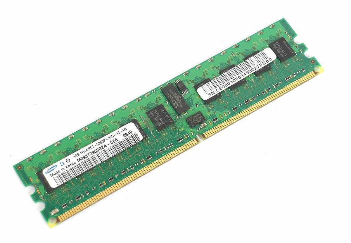Micron 1GB Server Ram 1RX4 PC2-5300P-555-12-HO M393T2950GZA CE6