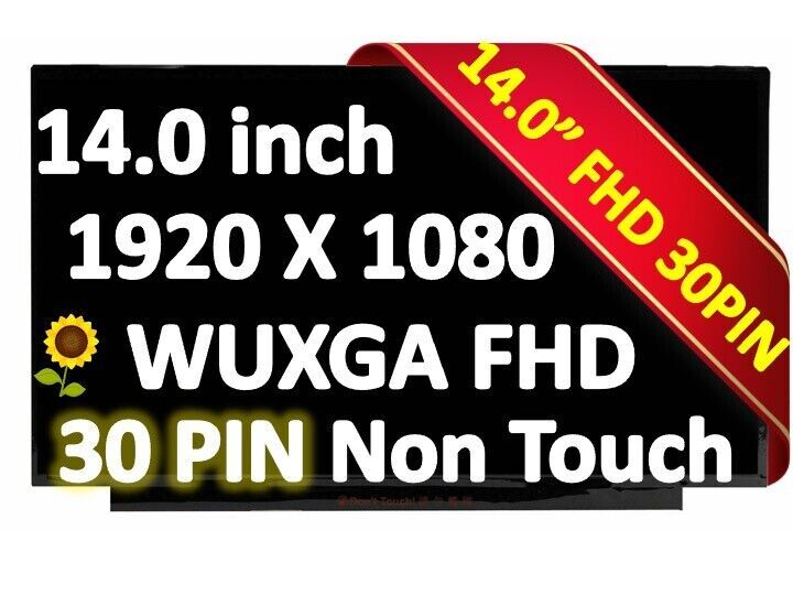 New Dell Inspiron 14 5480 Latitude 3400 3410 FHD LED LCD Screen Non-Touch 6T00P