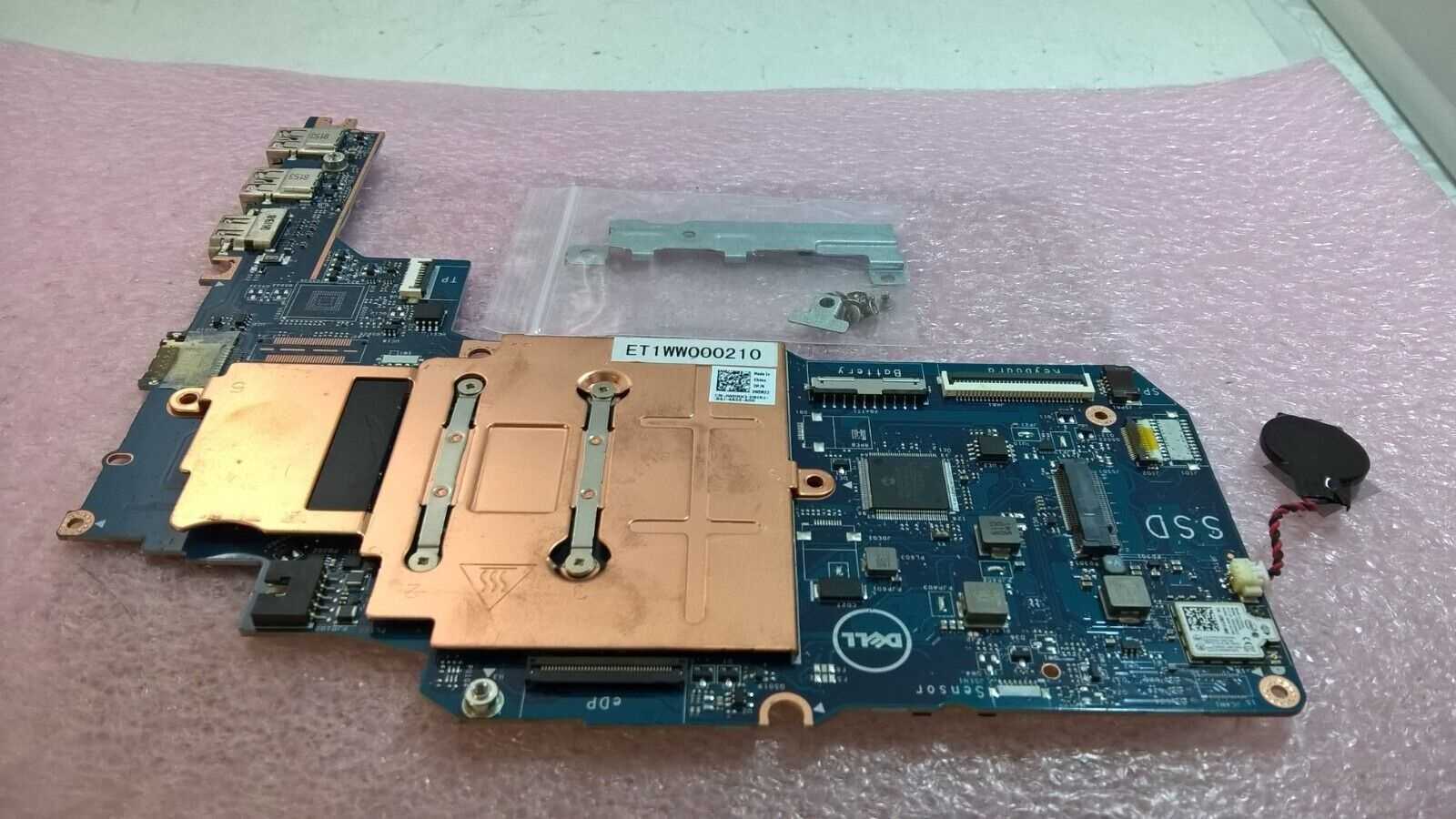 Dell Latitude 3180 Motherboard With Intel N3350 1.10GHz 4GB RAM 01J31P LA-E371P