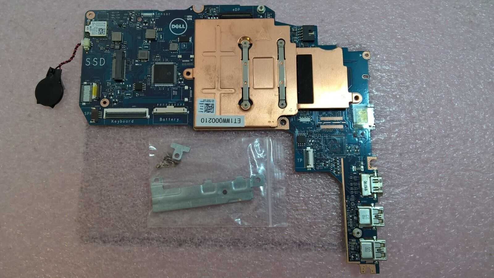Dell Latitude 3180 Motherboard With Intel N3350 1.10GHz 4GB RAM 01J31P LA-E371P — photo 2