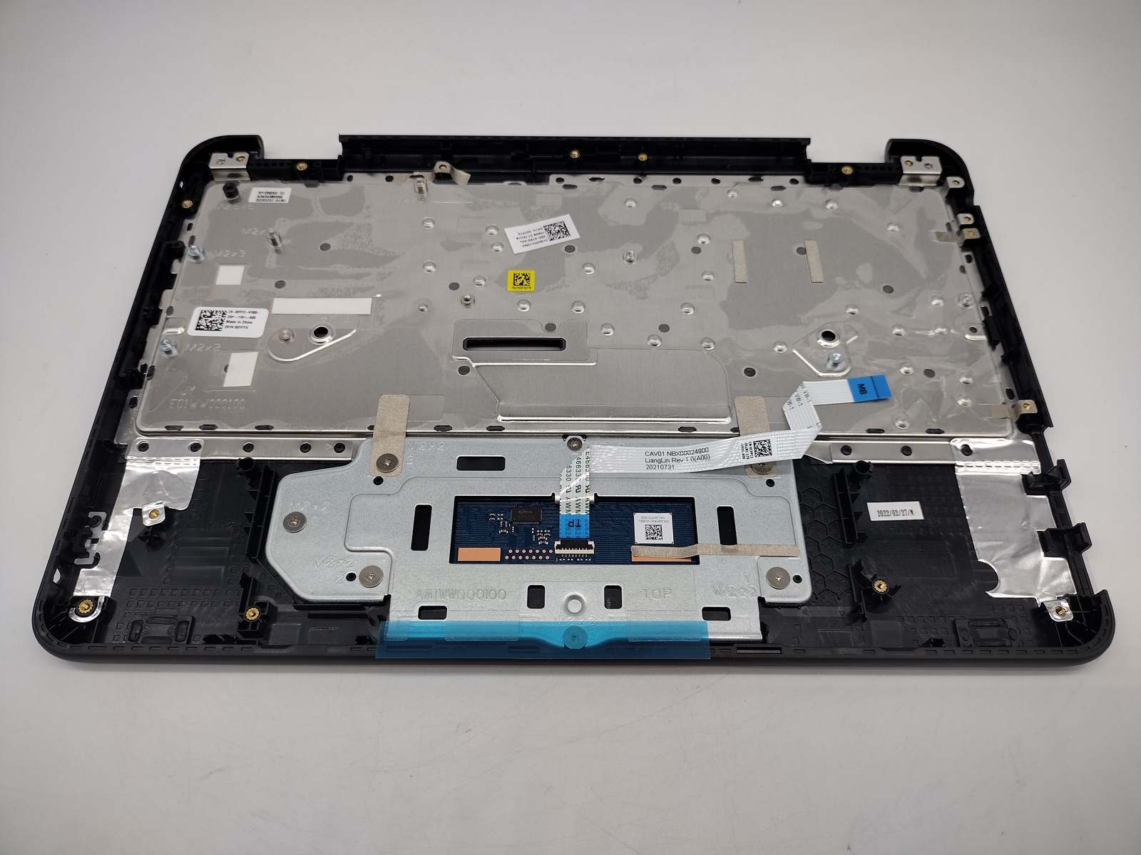 New Dell OEM Chromebook 11 3189 3181 Palmrest W Touchpad Assembly Black 0YFYX — photo 2