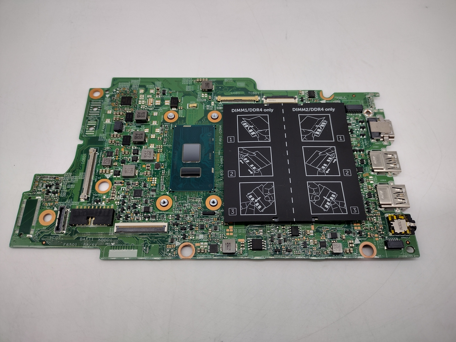 NEW GENUINE DELL MOTHERBOARD INTEL i5-7200U INSPIRON 13 5378 PG0MH