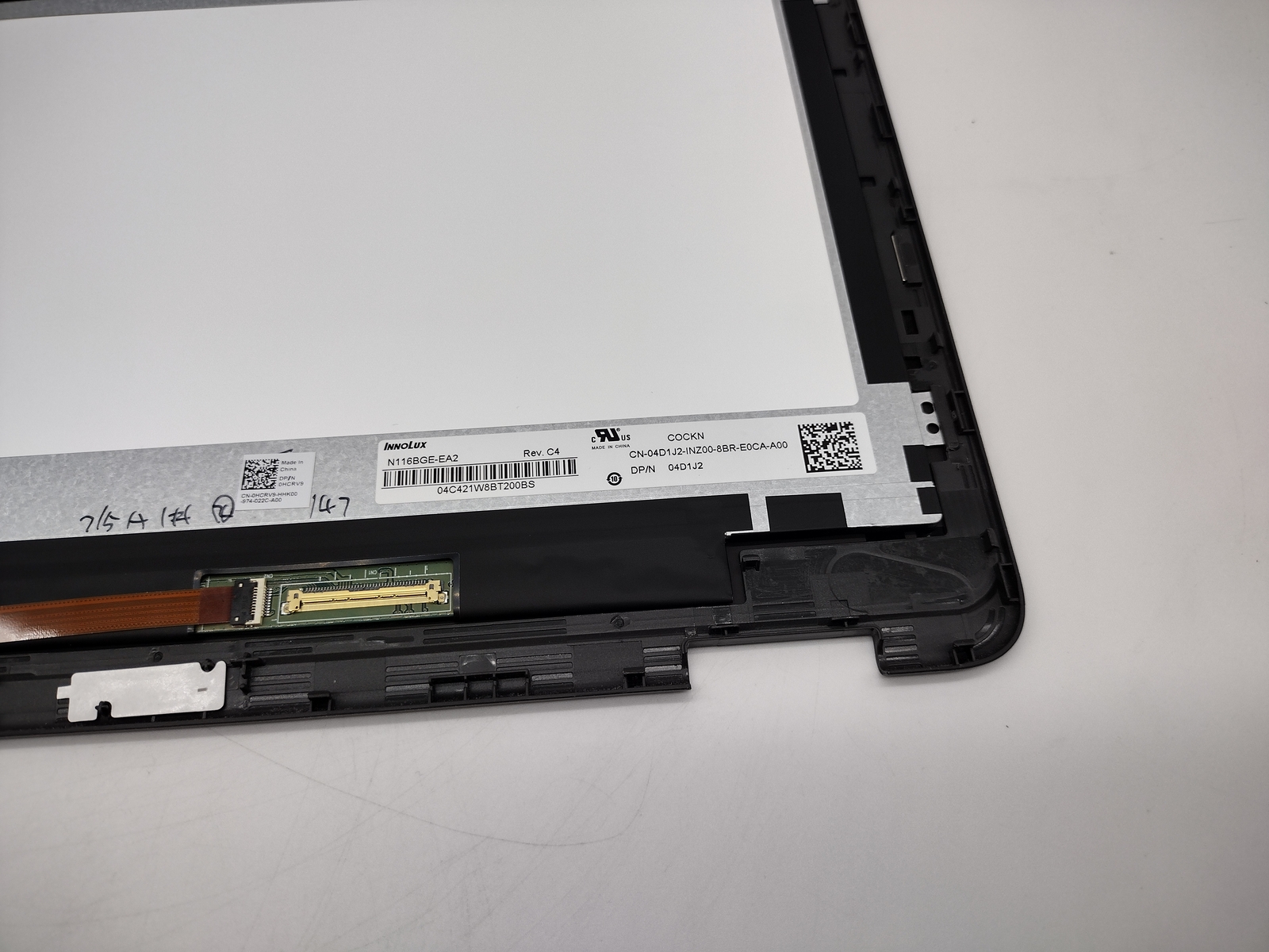 Dell Inspiron 11 3168 3169 3185 11.6 LCD Touch Screen N116BGE-EA2 P08HC 529JX — photo 4