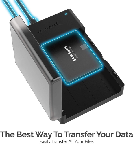 Sabrent USB 3.0 To SATA External Hard Drive Lay-Flat Docking Station EC-DFLT — photo 2