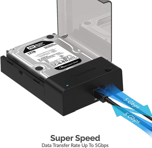 Sabrent USB 3.0 To SATA External Hard Drive Lay-Flat Docking Station EC-DFLT — photo 3