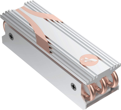 Sabrent M.2 2280 SSD Rocket NVME Heatsink In Silver SB-HTSS
