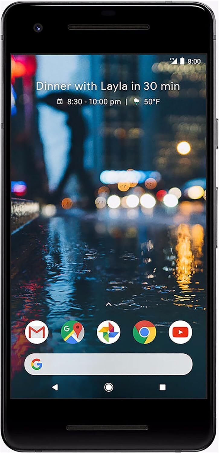 GOOGLE PIXEL 2 64GB UNLOCKED  BLACK