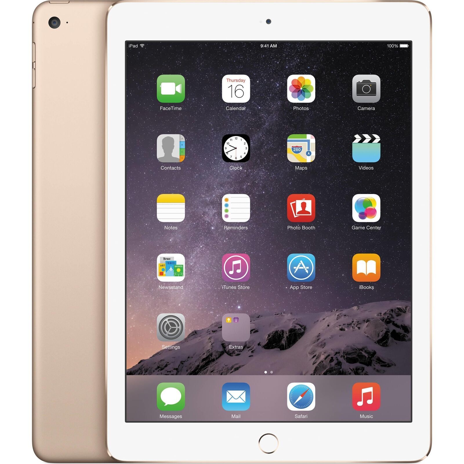 Apple iPad Air 2 Wi-Fi A1566 32GB Wi-Fi Only Gold