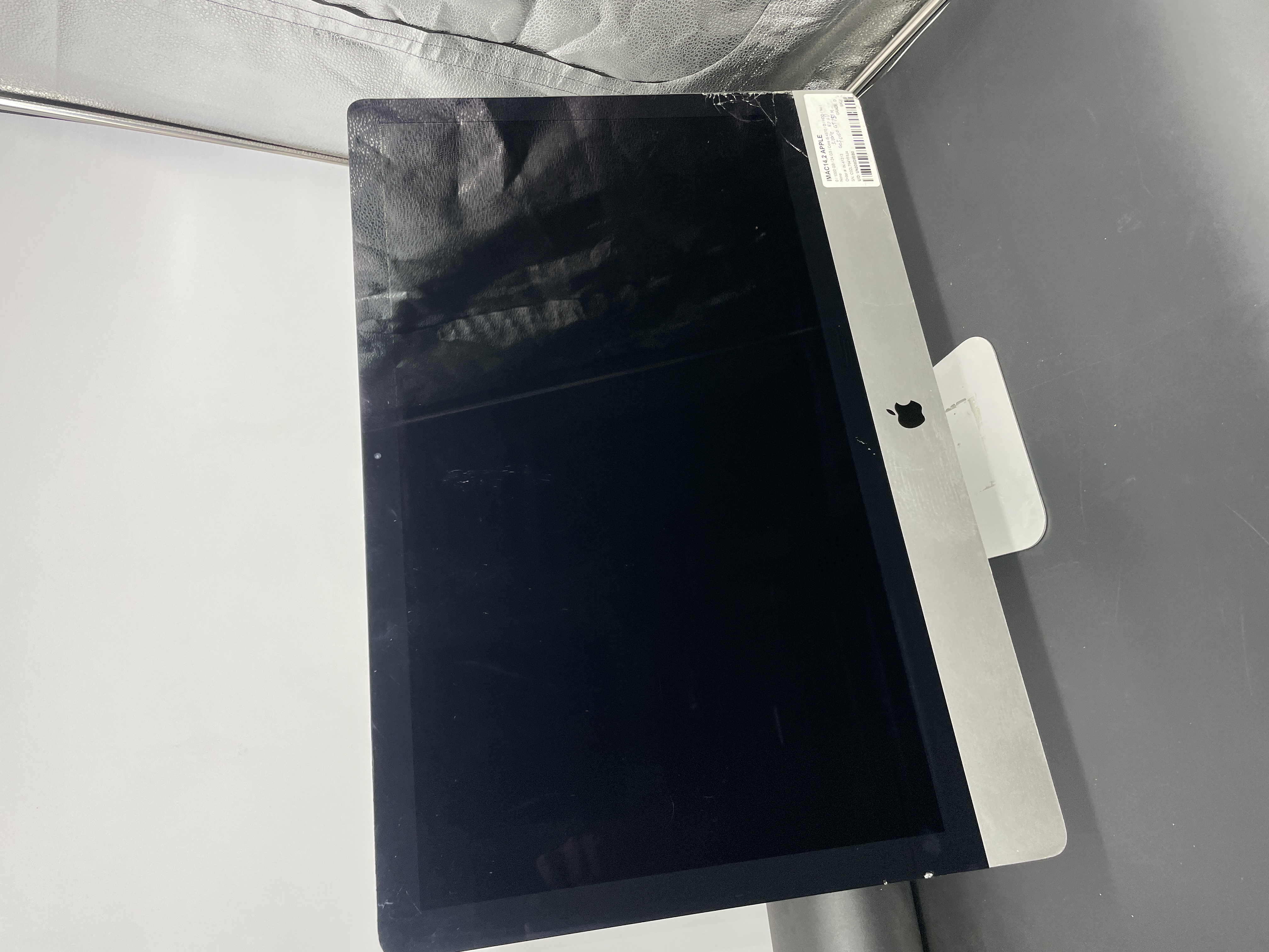 Apple iMac A1419 i5-4570 3.2GHz DDR3 GeForce GT 755M NO OS NO HDD Cracked Screen